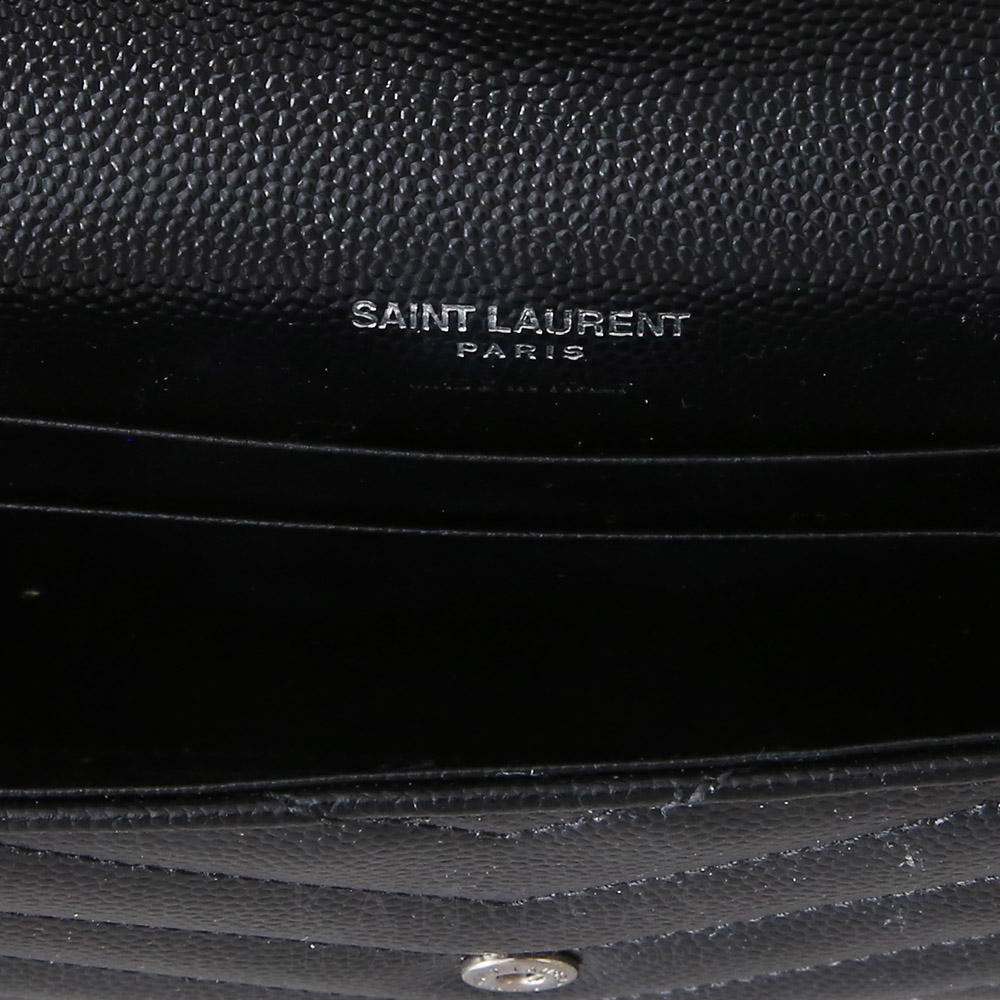 Yves Saint Laurent(USED)생로랑 414404 마틀라세 스몰 엔벨로프 지갑